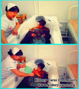 Full Bath Therapy: A Good Choice to Lower High Creatinine 4.5