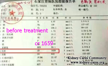 Toxin-Removing Treatment, Obvious Effects On Uremia Patient