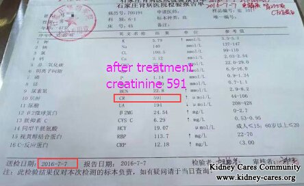 How to Lower Creatinine Level and Get rid of Dialysis