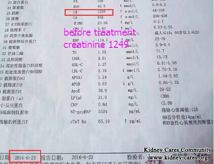 How to Lower Creatinine Level and Get rid of Dialysis