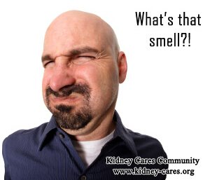 What Makes A Person Skin Smell Like Ammonia if They Have CKD