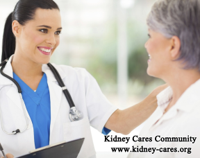 treatment for BUN and high creatinine in renal failure 