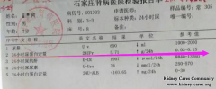   Nephrotic Syndrome, Proteinuria 5.71g Is Reduced To 0.07g