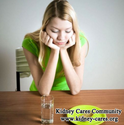 Complications from Kidney Failure 