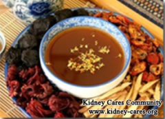 Chinese Medicine for Treating Dialysis to Reduce High Creatinine
