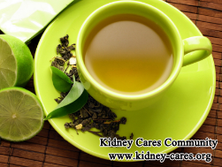 Green Tea for High Creatinine Level 