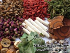 What Is the Management for Creatinine 3.9