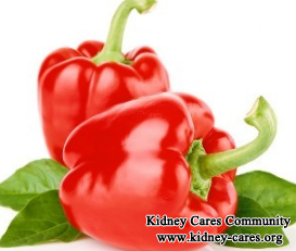 Nephritis Diet, Red Bell Pepper for Nephritis