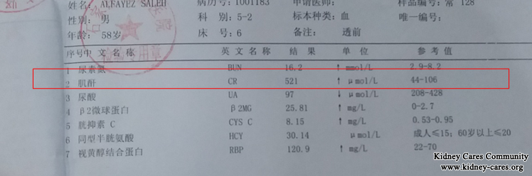 CKD Patient Regain life Hope In Our Hospital