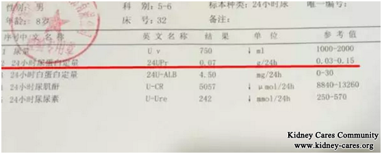 A Nephrotic Syndrome Patient Spend The Spring Festival In Our Hospital