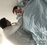 Nephrotic Syndrome Treatment for Protein 4+ and Creatinine Level 7.5mg/dL