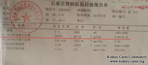 Proteinuria Treatment In Nephrotic Syndrome 