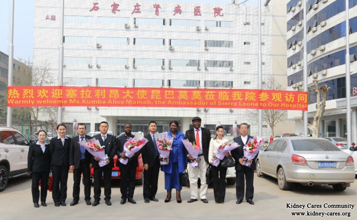 Ambassadors of Sierra Leone Visit Our Hosital