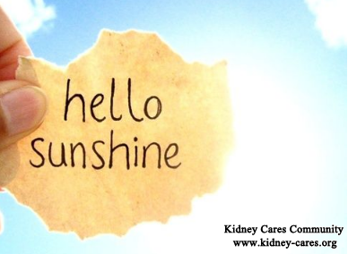 benefits of sunshine for kidney patients 
