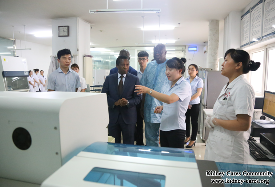 Presidential Advisor and Ambassador of The Republic of Togo Visit Our Hospital